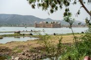 Jal Mahal Auf dem Weg nach Jaipur