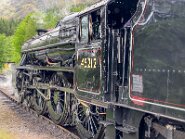 Zug-32-7 Lok in Glenfinnan